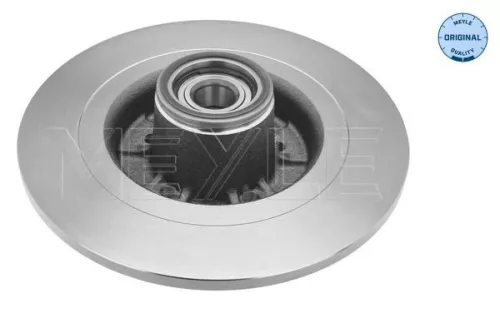 MEYLE MEYLE 16-15 523 4101 2x Meyle Rear Solid Brake Discs Pair For Renault Clio Megane 