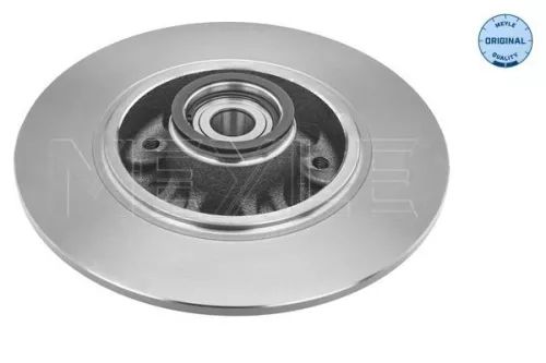 MEYLE MEYLE 16-15 523 4103 2x Meyle Rear Solid Brake Discs Pair For Renault Fluence Megane 