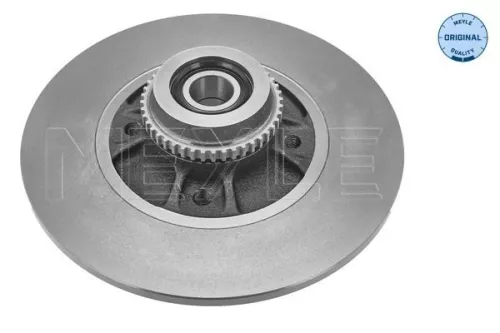 MEYLE MEYLE 16-15 523 4104 2x Meyle Rear Solid Brake Discs Pair For Renault Clio Megane 