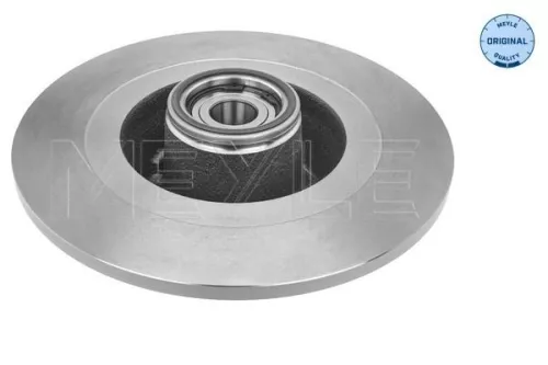 MEYLE MEYLE 16-15 523 4106 2x Meyle Rear Solid Brake Discs Pair For Renault Megane 