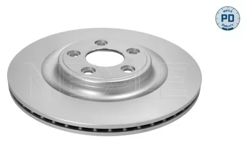 2x Meyle Pd Rear Vented Brake Discs Pair For Jaguar F-type