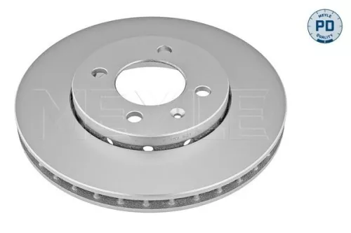 2x Meyle Pd Front Vented Brake Discs Pair For Seat Skoda Vw Citigo Load Up Mii U