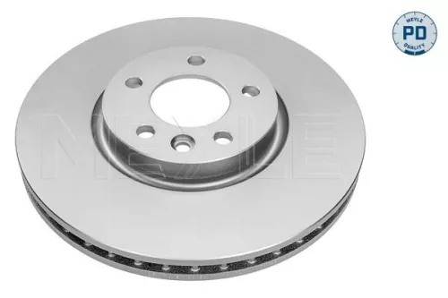 2x Meyle Pd Front Vented Brake Discs Pair For Vw California Multivan Transporter