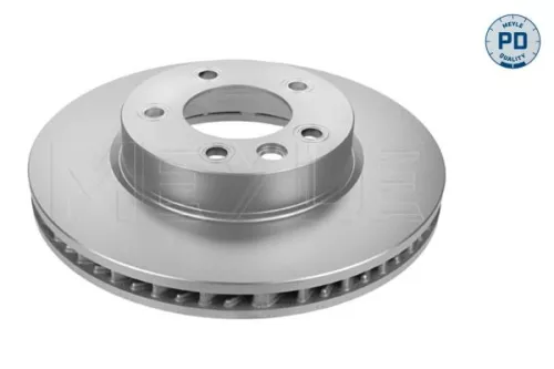 Meyle Front Left Vented Brake Disc For Porsche Vw Cayenne Touareg