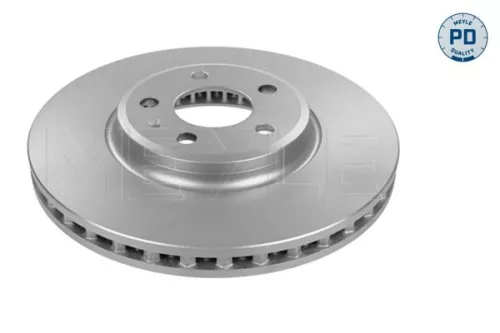 2x Meyle Pd Front Vented Brake Discs Pair For Audi A4 A4 Allroad A5 Q5