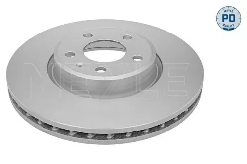 2x Meyle Pd Front Vented Brake Discs Pair For Audi A4 A4 Allroad A5 A6 A6 Allroa