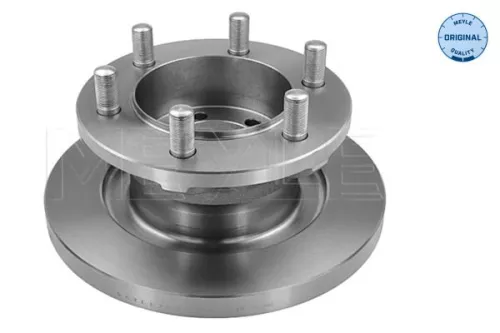 2x Meyle Front Solid Brake Discs Pair For Iveco Daily