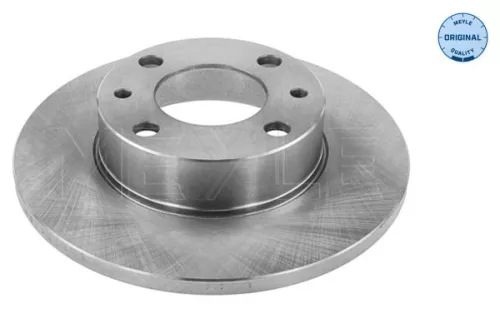 2x Meyle Front Solid Brake Discs Pair For Fiat Lancia Seat 127 Fiorino Fiorino P