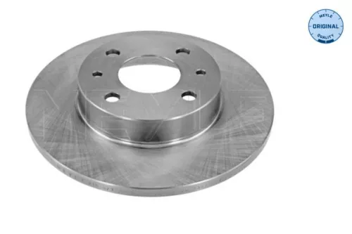 2x Meyle Front Rear Solid Brake Discs Pair For Abarth Alfa Romeo Fiat Ford Lanci