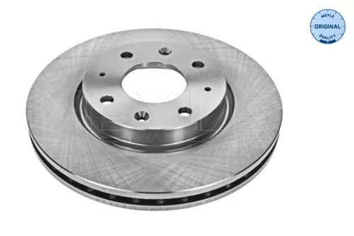 2x Meyle Front Vented Brake Discs Pair For Kia Cerato