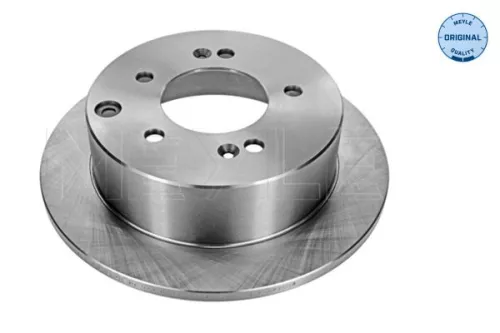 2x Meyle Rear Solid Brake Discs Pair For Kia Cerato Soul