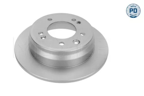 2x Meyle Pd Rear Solid Brake Discs Pair For Hyundai Kia Cee'd I30 Ix35 Pro Cee'd