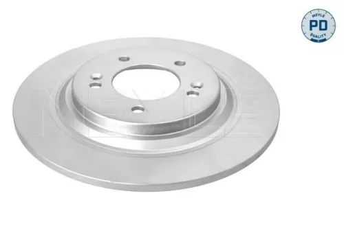 2x Meyle Pd Rear Solid Brake Discs Pair For Hyundai Kia Kona Niro Optima Soul