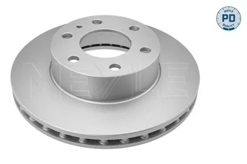 2x Meyle Pd Front Vented Brake Discs Pair For Iveco Daily