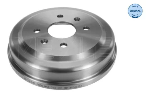 2x Meyle Rear Brake Drum For Chevrolet Spark