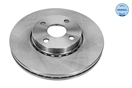 2x Meyle Front Vented Brake Discs Pair For Toyota Corolla