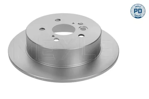 2x Meyle Pd Rear Solid Brake Discs Pair For Toyota Rav 4