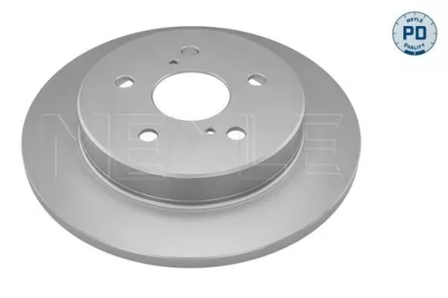 2x Meyle Pd Rear Solid Brake Discs Pair For Lexus Toyota C-hr Es Nx Rav 4 Ux