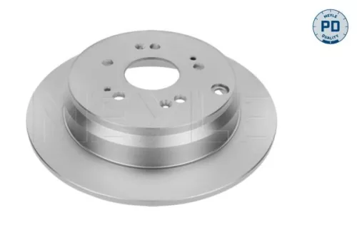 2x Meyle Pd Rear Solid Brake Discs Pair For Honda Cr-v