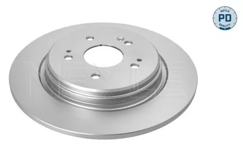 2x Meyle Pd Rear Solid Brake Discs Pair For Honda Cr-v Zr-v