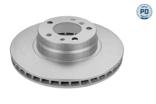 2x Meyle Pd Front Vented Brake Discs Pair For Bmw 7 Series