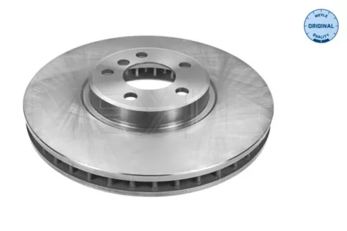 2x Meyle Front Vented Brake Discs Pair For Bmw X5