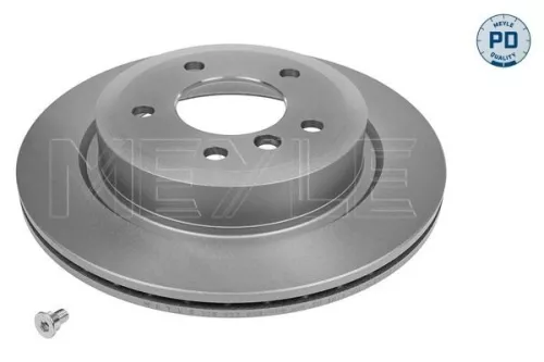 2x Meyle Pd Rear Vented Brake Discs Pair For Bmw Z4