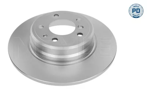 2x Meyle Pd Rear Solid Brake Discs Pair For Bmw 7 8 Series