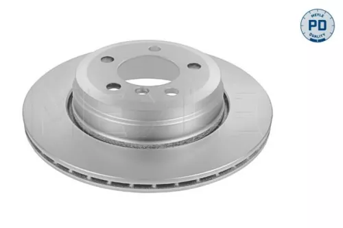 2x Meyle Pd Rear Vented Brake Discs Pair For Bmw 7 Series