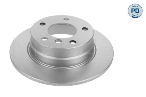 2x Meyle Pd Rear Solid Brake Discs Pair For Bmw 1 Series