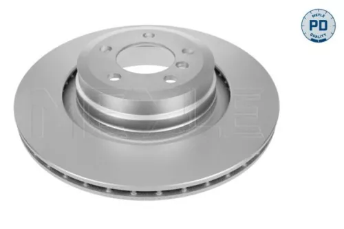 2x Meyle Pd Rear Vented Brake Discs Pair For Bmw 7 Series