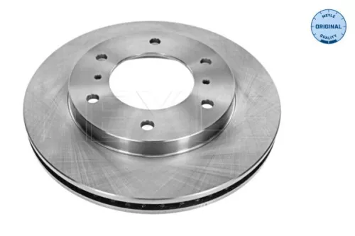 2x Meyle Front Vented Brake Discs Pair For Mitsubishi Pajero Pajero Classic