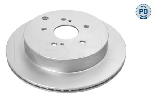 2x Meyle Pd Rear Vented Brake Discs Pair For Suzuki Grand Vitara