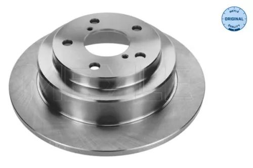 2x Meyle Rear Solid Brake Discs Pair For Subaru Forester Impreza Legacy