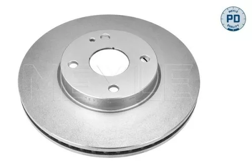 2x Meyle Pd Front Vented Brake Discs Pair For Mazda 2 Mx-5 Mx-5 Rf