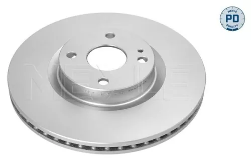 2x Meyle Pd Front Vented Brake Discs Pair For Abarth Fiat Mazda 124 Mx-5 Mx-5 Rf