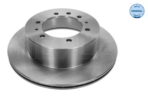 2x Meyle Front Vented Brake Discs Pair For Nissan Patrol Gr