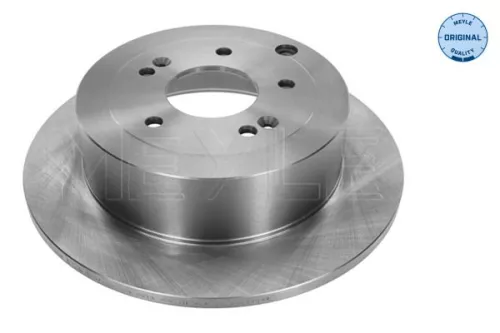 2x Meyle Rear Solid Brake Discs Pair For Hyundai Santa Fé