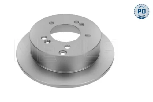 2x Meyle Pd Rear Solid Brake Discs Pair For Hyundai Kia Magentis Sonata Sportage