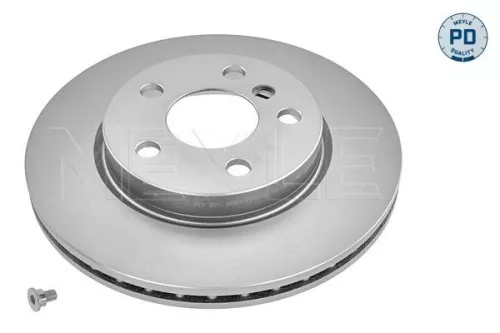 2x Meyle Pd Front Vented Brake Discs Pair For Bmw Mini 2 Series Clubman