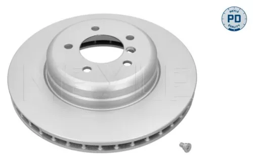 2x Meyle Pd Front Vented Brake Discs Pair For Bmw 5 6 Series