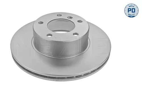 2x Meyle Pd Front Vented Brake Discs Pair For Bmw 5 Series