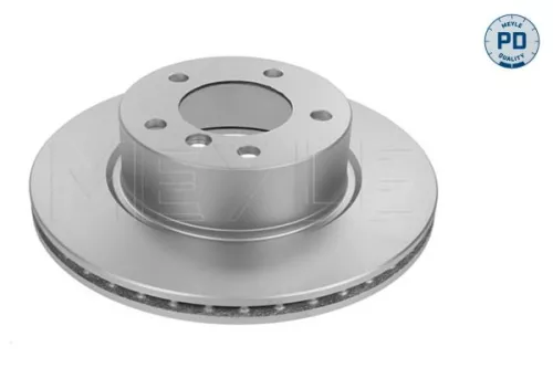 2x Meyle Pd Front Vented Brake Discs Pair For Bmw 1 3 Series