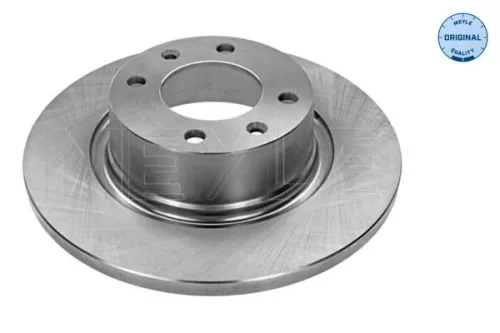 2x Meyle Rear Solid Brake Discs Pair For Citroën C5