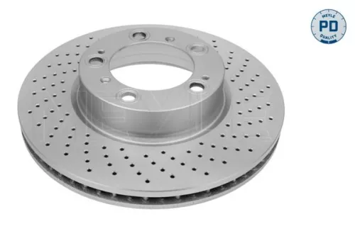 Meyle Front Right Perforated Brake Disc For Porsche 911 Boxster Cayman