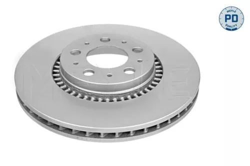 2x Meyle Pd Front Vented Brake Discs Pair For Volvo S60 S80 V70 Xc70