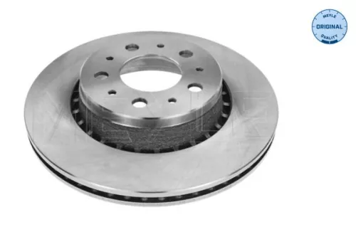 2x Meyle Front Vented Brake Discs Pair For Volvo 740 760 780 940