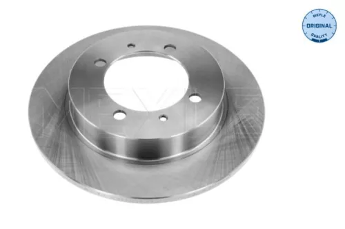 2x Meyle Rear Solid Brake Discs Pair For Mitsubishi Volvo Carisma S40 Space Star