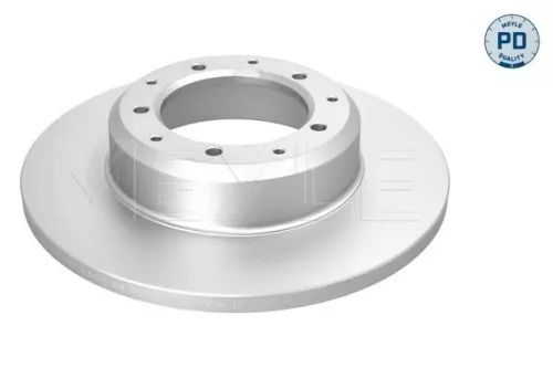 2x Meyle Pd Rear Solid Brake Discs Pair For Land Rover Defender