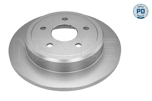 2x Meyle Pd Rear Vented Brake Discs Pair For Jeep Commander Grand Cherokee